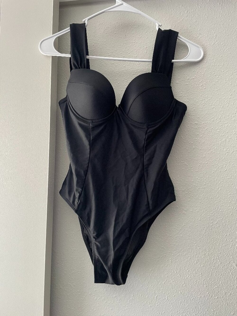 NWOT Pink Lily Black Swimsuit
